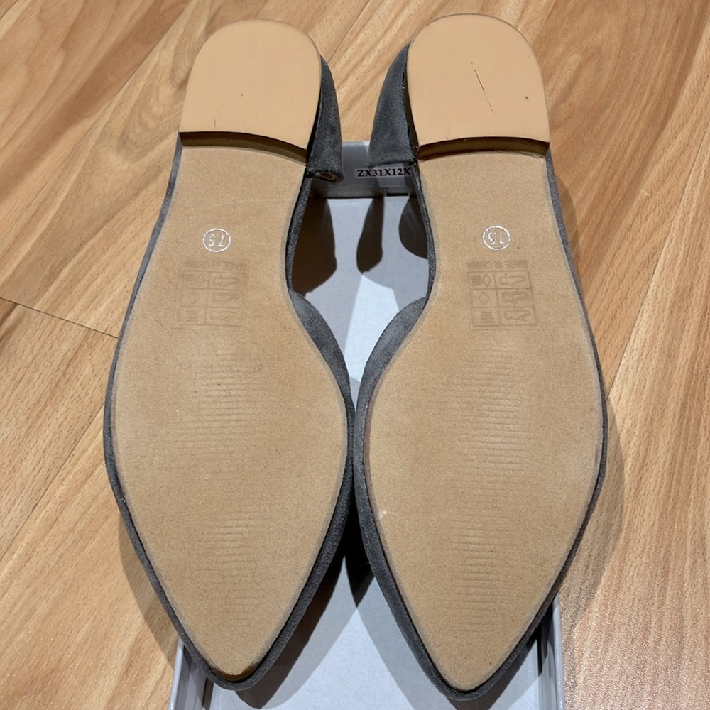 GC SHOES “SWEET” Gray flats - Picture 3 of 6